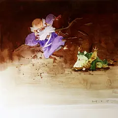 土地公公集合-可乐狗_大圣归来 水彩_涂鸦王国插画