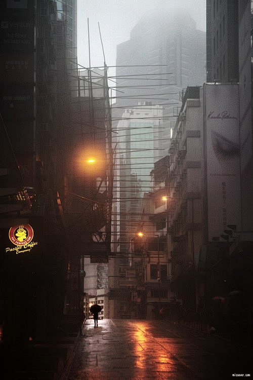 Christophe Jacrot：雨中...