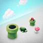 Video games inspired GIF's : Surreal GIF's Inspired by classic video games 