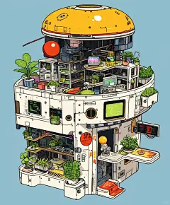 未来异星生活/民居 - 小红书