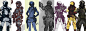 Sci-fi/military dudes & babes..., Gregory Vlasenko : Here are some recent works and sketches. I hope you will enjoy. Inspired by Nivanh Chanthara, Alexander Watt. Have fun!