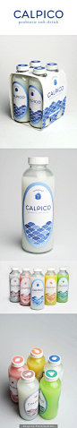 Calpico Probiotic Soft Drink - Redesign