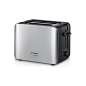 Amazon.de: Bosch TAT6A913 Kompakt-Toaster ComfortLine, automatische Brotzentrierung, Auftaufunktion, 1090 W, edelstahl / schwarz