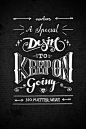 Typography // Inspirational Words #采集大赛#