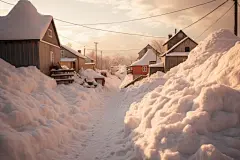 雪乡旅游高清图片摄影图