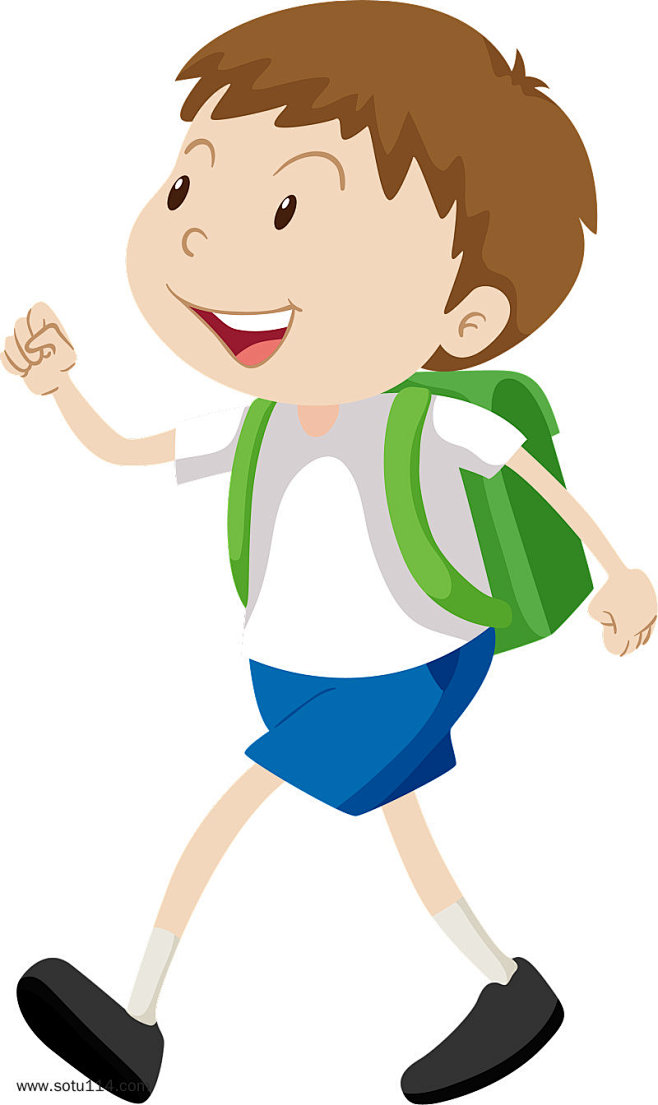 中小学生开学日小学生