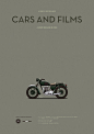 Cars And Films #6 : A series of posters about cars and films. It's a project which shows my personal view of some of the most famous iconic cars in the history of cinema and the tv series.