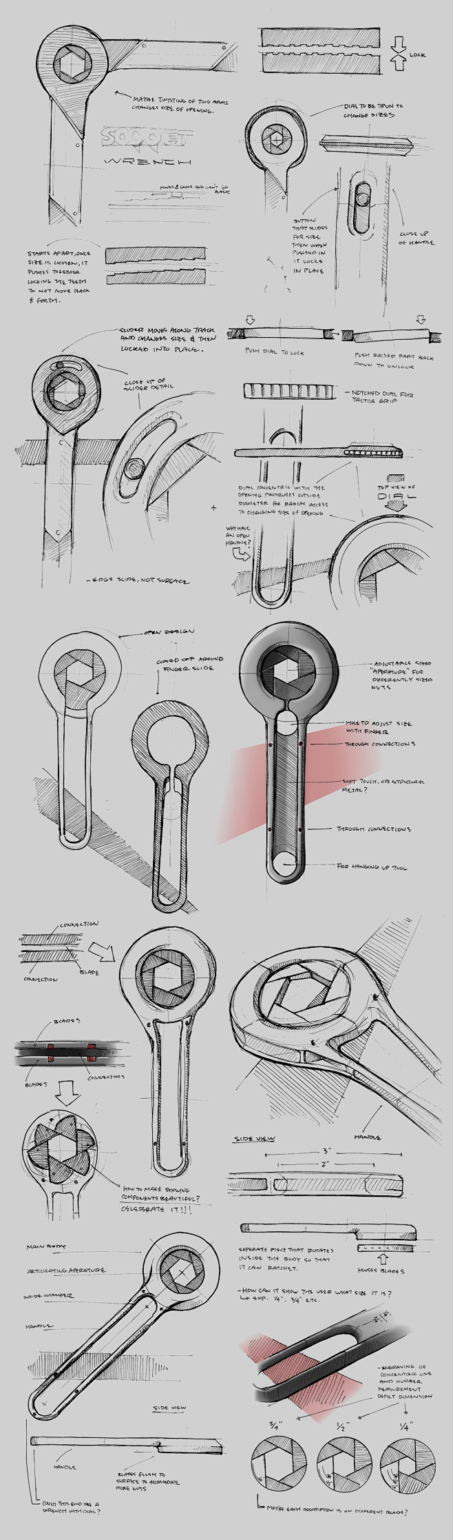 扳手，创意设计，工具设计