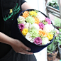 玫瑰花永生花礼盒思南香山花店生日爱情永不凋谢之爱永恒系列花盒-淘宝网