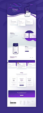 Creative App Landing Page Template Free Download