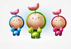 3D小人免抠素材 平面电商 创意素材 png素材