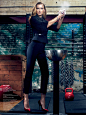 Lily Donaldson by Sharif Hamza for V Magazine