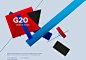 G20 sessions design : Inspired by suprematism, this is a set of info screens and stills for motiongraphics which were shown at G20 summit in St. Petersburg at 2013.