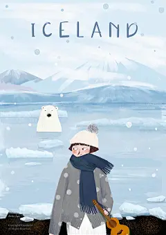 mer mer ukulele的环球之旅第一站，坐标冰岛～微博：柴AnnaChai
