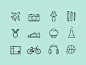 Hobby Icon Set