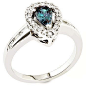 Tamara - Alexandrite ,white diamond and white gold ring.: @北坤人素材