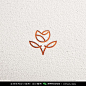 花朵LOGO设计合集#植物标志#品牌设计#作品鉴赏#花卉#花店#鲜花 (43)