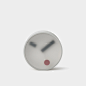 Kehai, a clock like no other, embodies the mystery of time. Through translucent glass, dimly visible hands softly convey a subtle, ambiguous sign of time passing. The red dot of the second hand glides across the clock face without ticking, adding a touch 