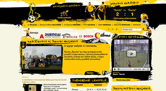 50 Yellow Web Design...