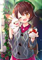 精灵宝可梦  优莉  炎兔儿  P站:夜ノみつき