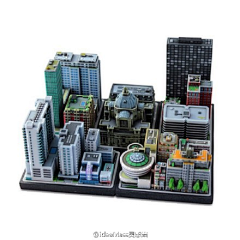 BOX盒子实践景观采集到建筑方案模型