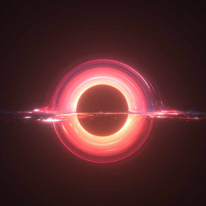 C4D Octane渲染器制作一个宇宙黑...