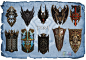 Lancer shields pack2. All shields got the same numbers like lances - so You wont be having a problem with finding right one,and making Your lancer good equipmend :3! (c)Bluehole. DOWNLOAD onedrive....: 