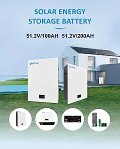 储能新能源电池产品海报-英文