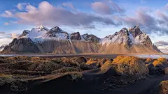 ID-939623-高清晰冷海岸岩石高山壁纸高清大图