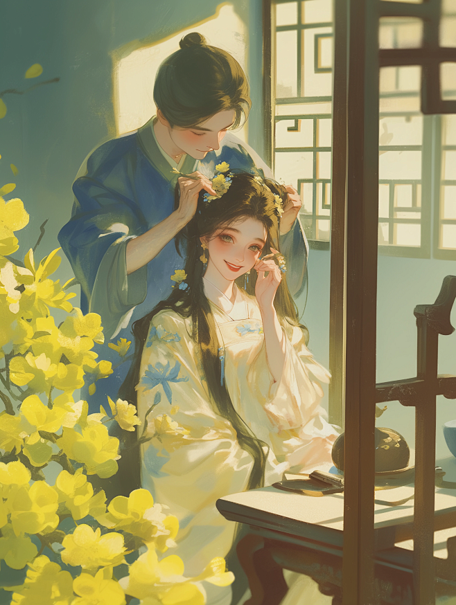 梳头9