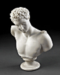 An Italian Grand Tour Marble Bust of Hermes