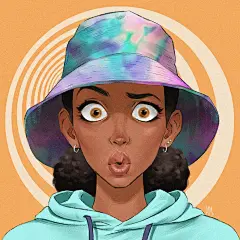 表情包软件Bitmoji首席角色设计师！美式风格脸部表情塑造参考，Cameron Mark作品分享-欧美卡通-原画插画,微元素 - 原画,设计,欧美,卡通,Q萌,七点GAME,7.GAME - Element3ds.com!