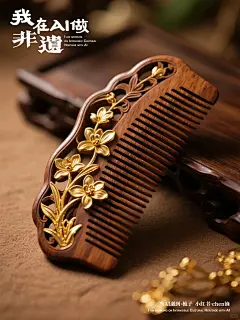 我在AI做非遗，当旗袍遇到梳子 - 小红书