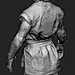 Goku - Dogi wip, Ali Glen : work in progress on the hi-poly of Goku's dogi, with a fuedal/ancient redesign.