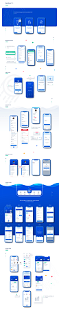 Mobile app for instant money transfers | UI/UX : Mobile app serves users who want to make safe and secure money transfers through borders.We worked through the customer journey and designed over 80 screens, with the main goal to make it intuitive and effi