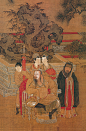 宋 佚名 折椹图 绢本35X53 （缩）