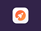 Rocket Icon #App# #icon# #图标# #Logo# #扁平# <a class="text-meta meta-mention" href="/gray/">@GrayKam</a>