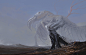 Passing Giant, Ryan Van Dongen : They are very big.

Original personal piece - 2016
Definitely inspired by Lovecraft/Cthulhu