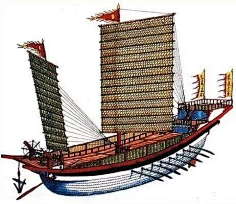 东亚古代战船-花瓣网|陪你做生活的设计师 | 南宋水师突破 蒙古的襄阳的防线
