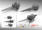 @rubenalvarez on DrawCrowd : Some spaceship variations :)