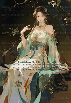 月夜啸声采集到玄幻美女