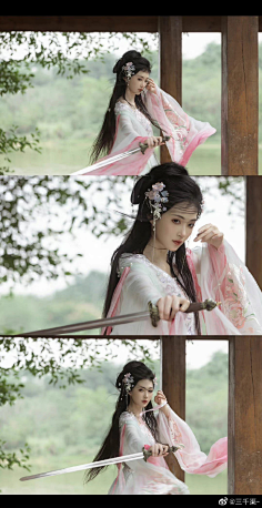 剑 姿势-花瓣网|陪你做生活的设计师 | 彬孺忍-和服舞剑 (697)