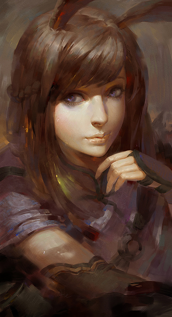 #头像cg# #头像原画# #cg头像参...