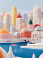 Midjourney|羊毛毡City - 小红书