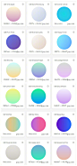180种渐变配色灵感 - 来自 WebGradients ​ （转）@美术绘画教程 ​ ​​​​