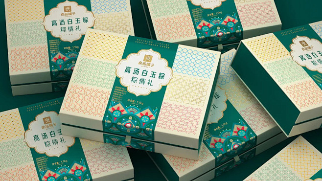 2020端午各大品牌粽子礼盒包装设计出炉...