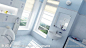 现代室内浴室场景组合3D模型源文件