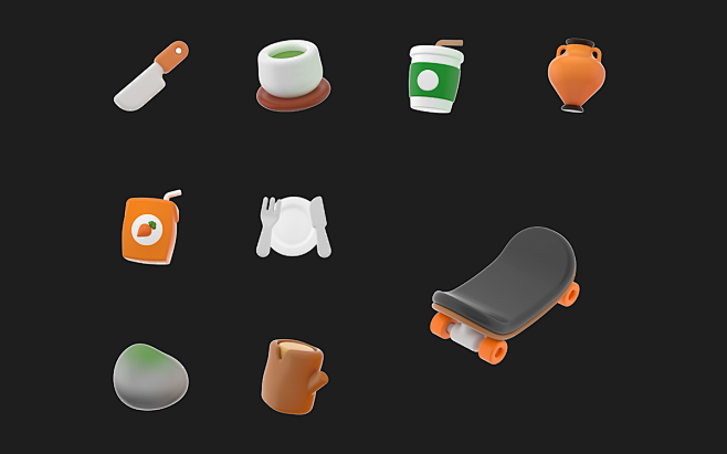 3D cinema4d Emoji gr...