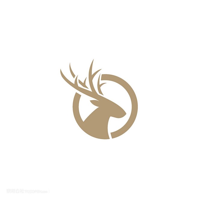 鹿logo素材