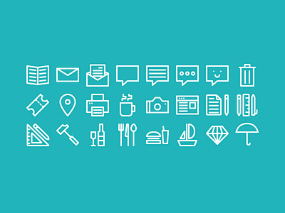 Outline Icon Set